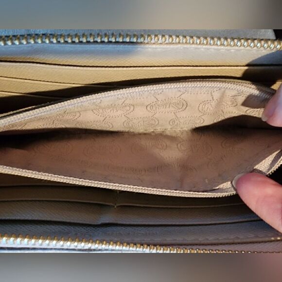 Michael Kors Snake Print Long Zip Wallet - Picture 6 of 8